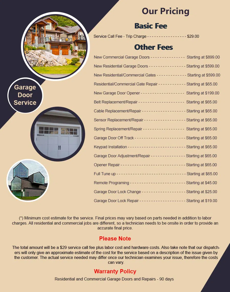 Garage Door Mobile Service Rye, NY 914-331-7097